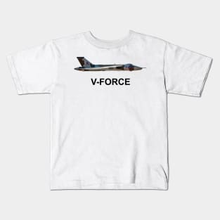 Avro Vulcan - V-Force Bomber Kids T-Shirt